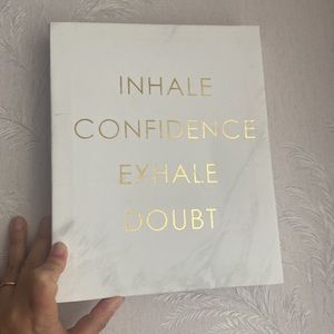 Minimal whit gold Wall hanging